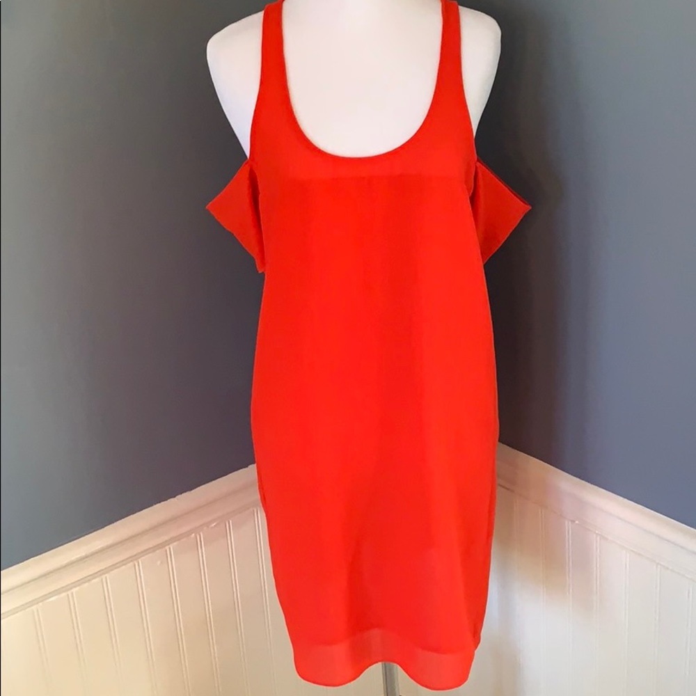 Silence + Noise UO Cold Shoulder Dress Size Small